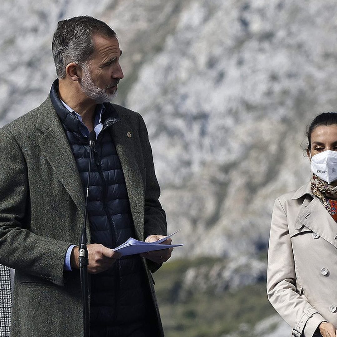 Don Felipe recuerda con cariño su visita a Somiedo en 2004 recién casado con doña Letizia