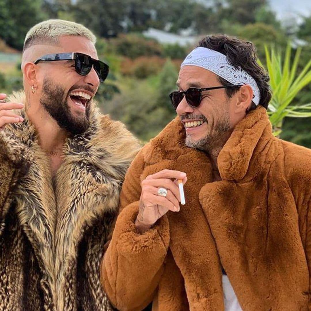 A días de su boda, Marc Anthony sorprende con ‘La Fórmula’ junto a Maluma