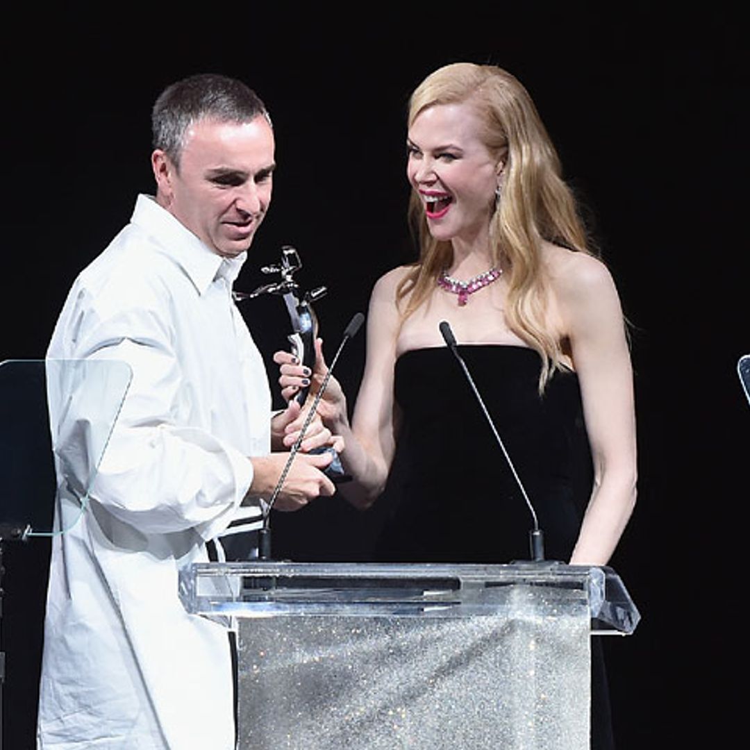 Raf Simons hace historia en los CFDA Fashion Awards