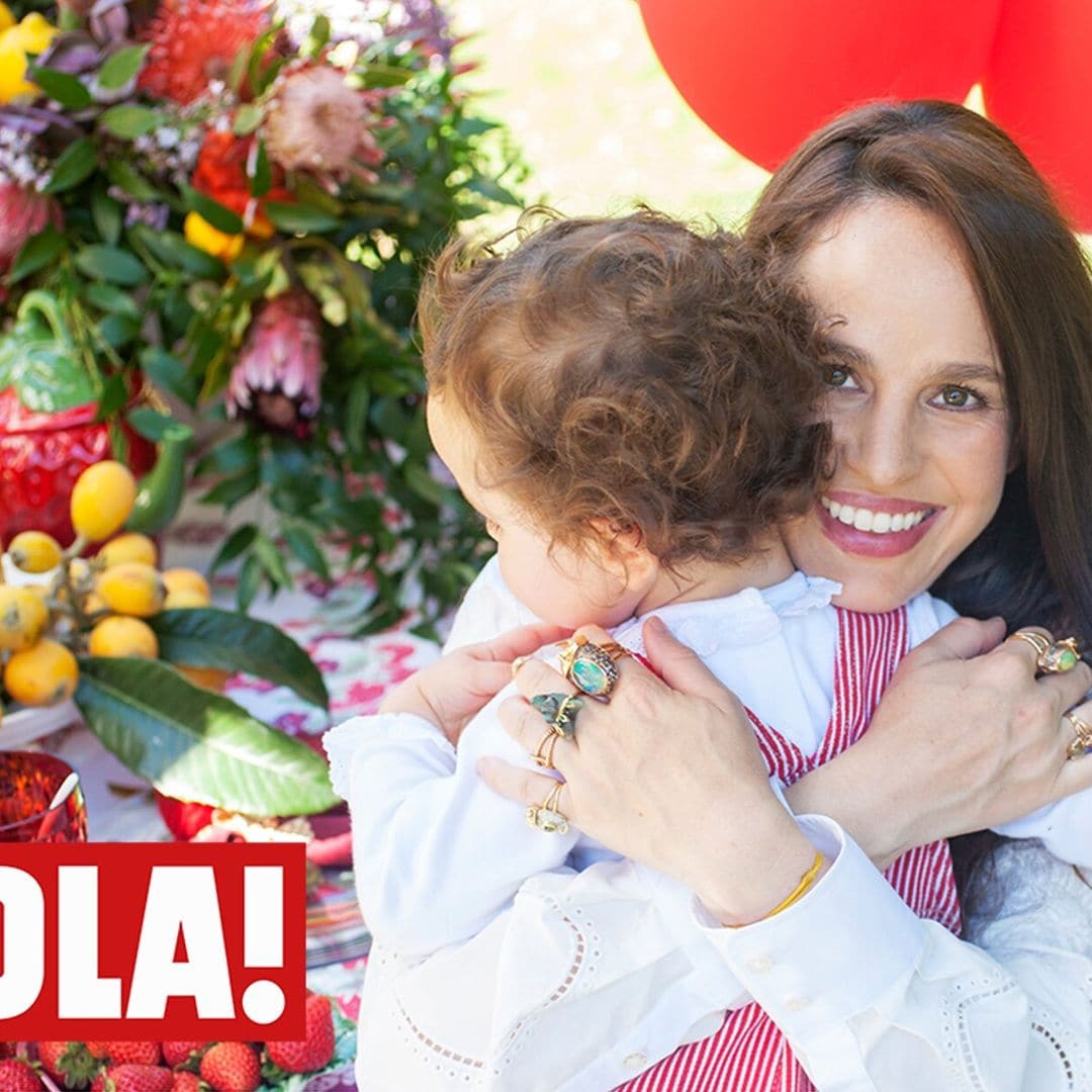 Daniela Villegas celebra Mother’s Day junto a su padre, Rafael Villegas, su hijito Balthazar Hayek y su segundo bebé en camino