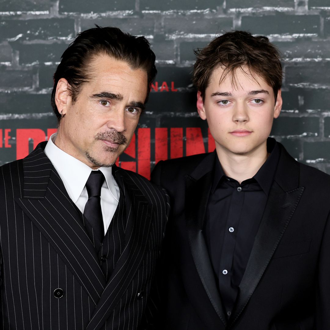 Colin Farrell da el relevo a su hijo Henry, de 14 años, ante los focos de su último estreno