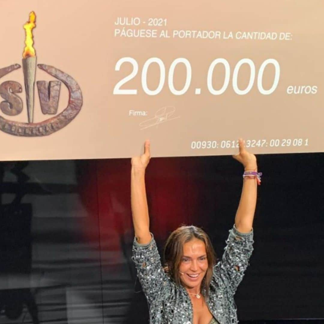 Olga Moreno se alza con la victoria de 'Supervivientes 2021'