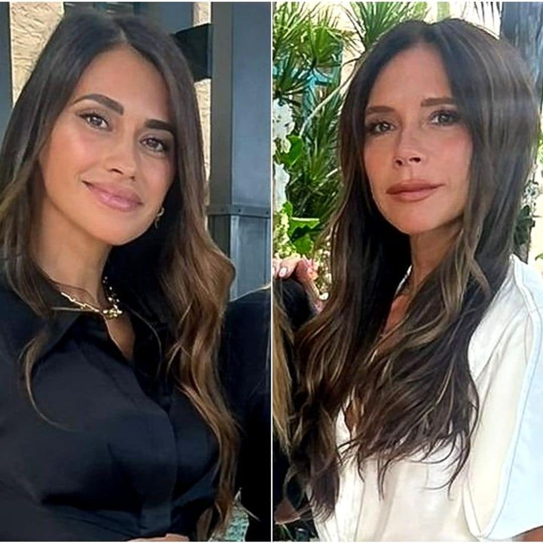 Antonela Roccuzzo y Victoria Beckham, un encuentro lleno de complicidad y estilo