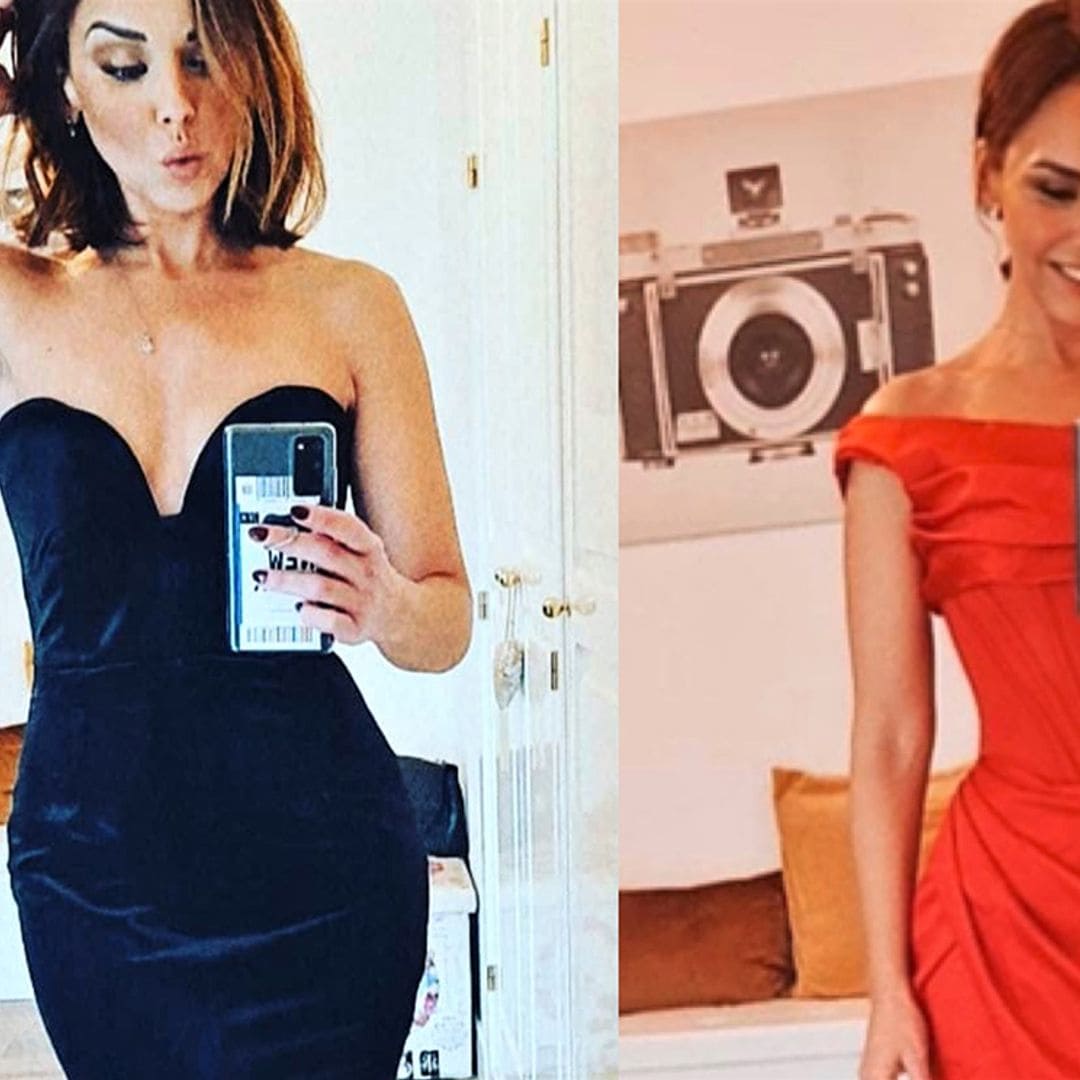 ¿Rojo o negro?, Chenoa tiene un dilema para la Navidad y no sabe qué vestido ponerse