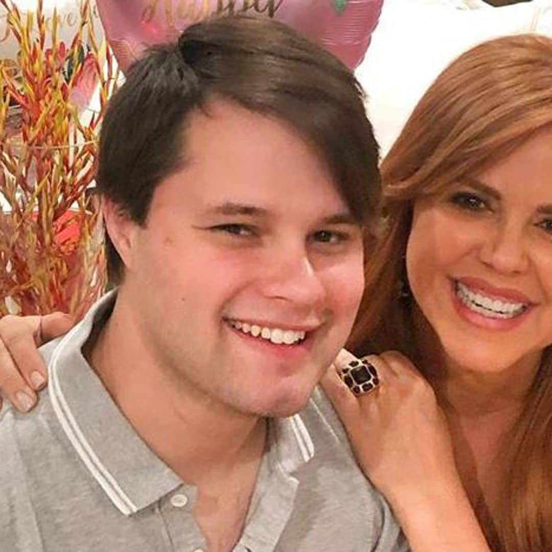 María Celeste Arrarás en el cumpleaños de su hijo adoptivo: ‘Pensé que cambiaría su vida y fue él quien cambió la mía’