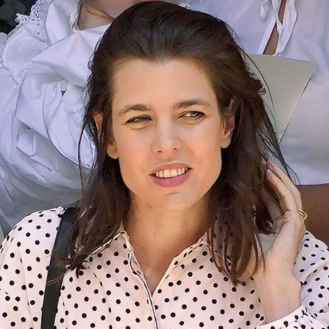 Carlota Casiraghi, una elegante madrina de bautizo en St.Tropez