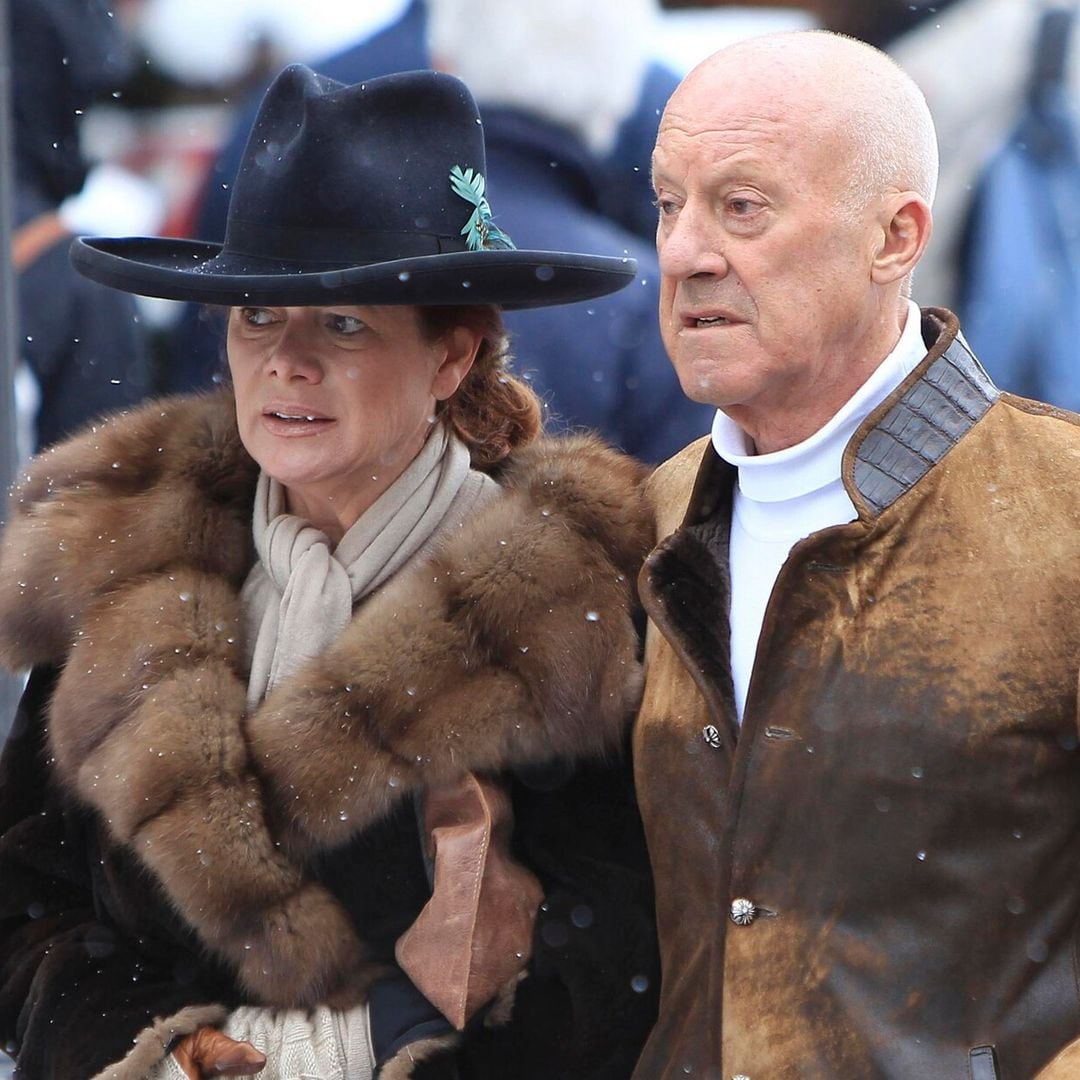 Sir Norman Foster y Lady Elena Ochoa: los reyes de las nieves de St. Moritz