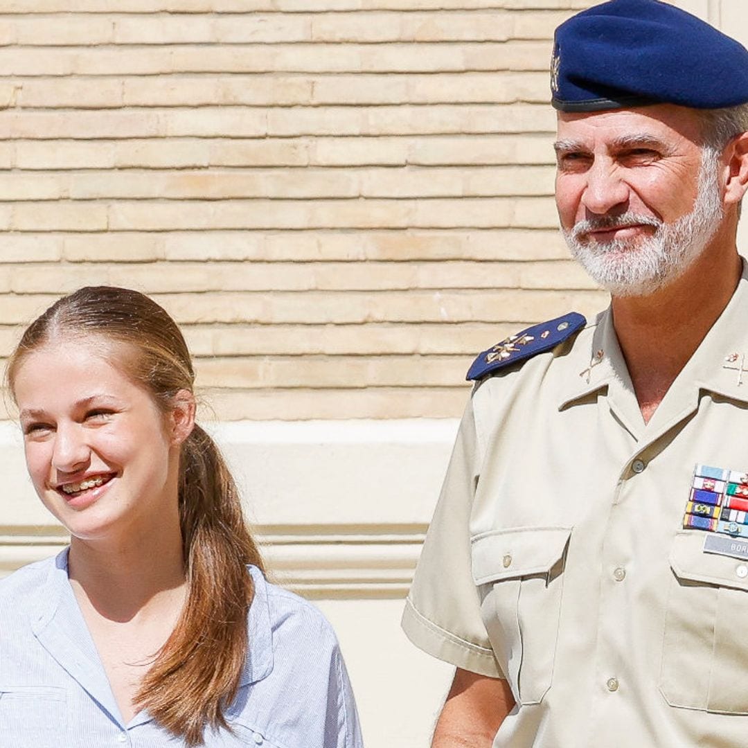 Primeras palabras de la princesa Leonor al comenzar esta nueva etapa en su vida