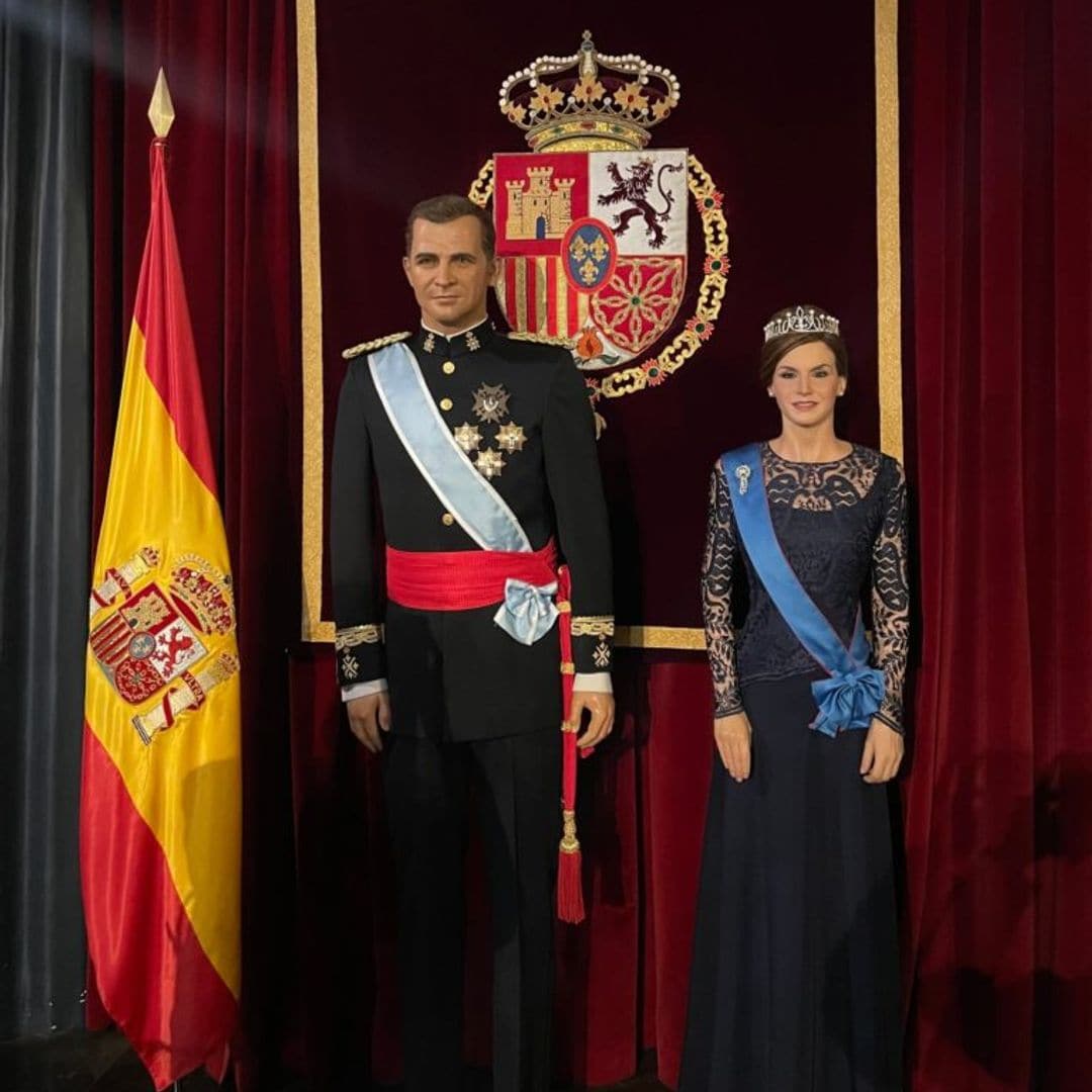 La princesa Leonor en el Museo de Cera: recordamos las otras figuras de la familia real