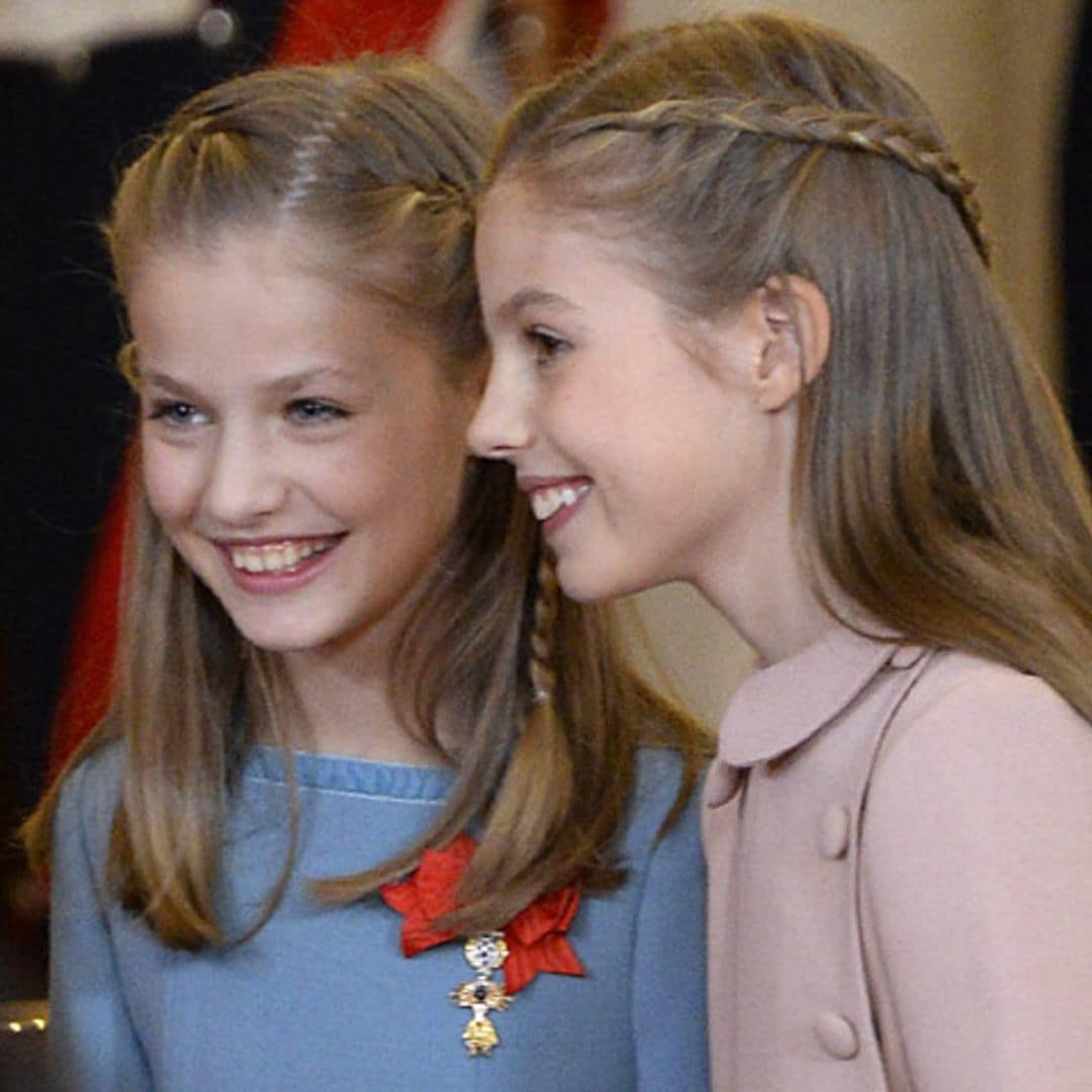 La química especial de la princesa Leonor y la infanta Sofía