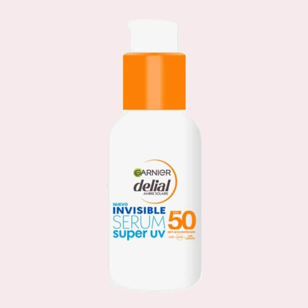 Garnier Delial Serum Invisible Super UV SPF50 protector Diario Sensación Ligera