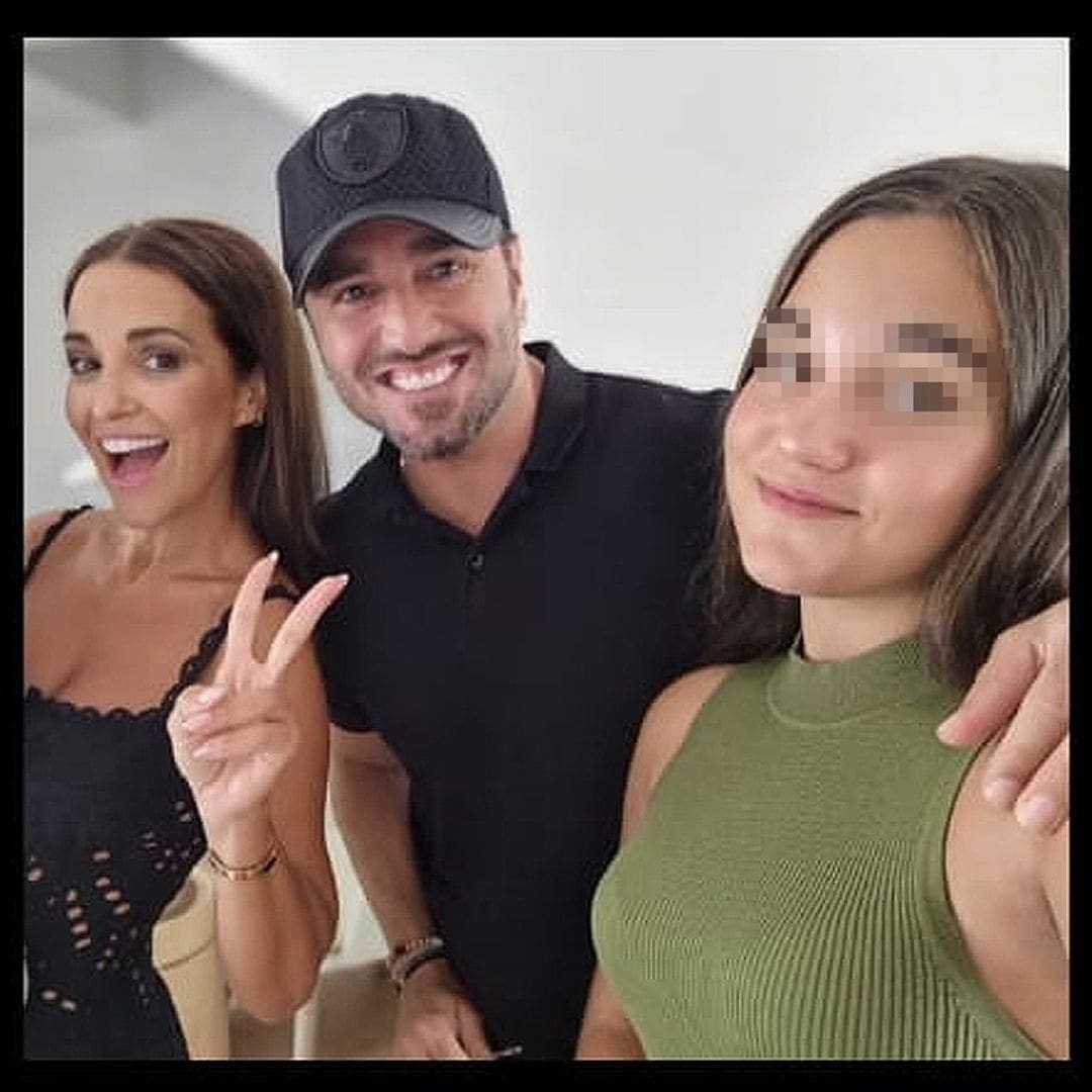 Paula Echevarría y David Bustamante, juntos de nuevo en el cumpleaños de su hija