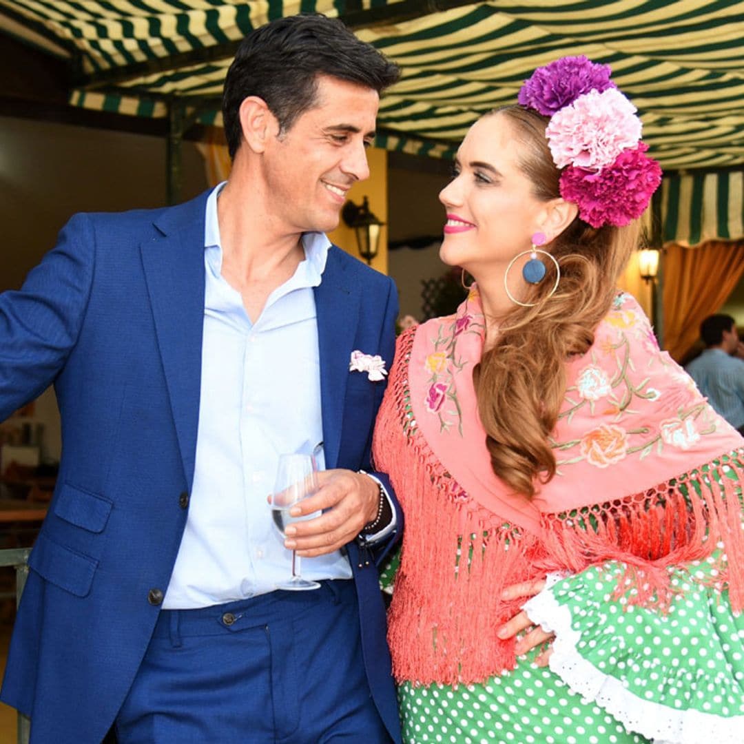 Víctor Janeiro y Beatriz Trapote celebran 16 años de amor en la Feria de Jerez tras la operación de la periodista