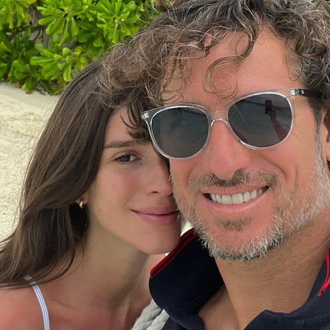 La 'babymoon' de Sandra Gago y Feliciano López en el paraíso