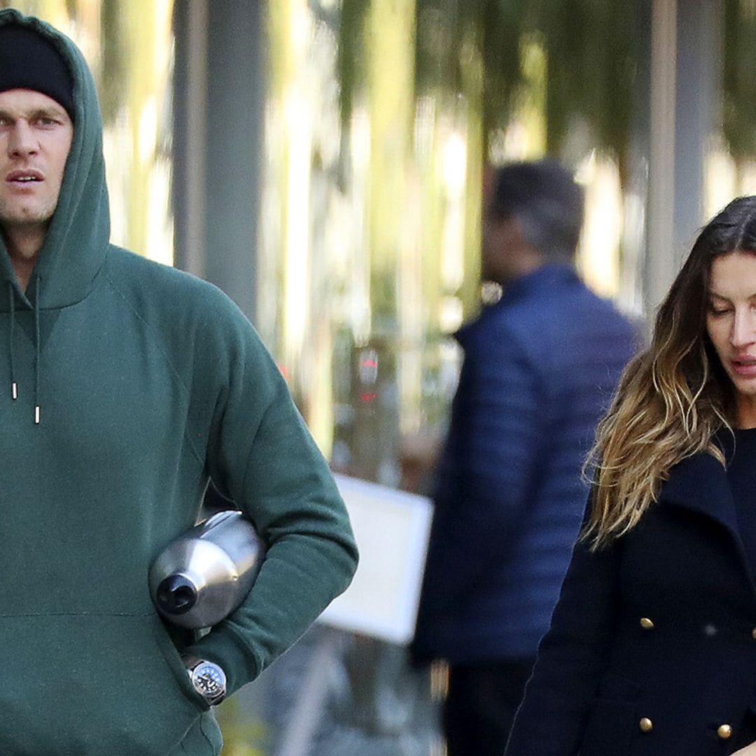 Tom Brady y Gisele Bundchen se pronuncian por primera vez tras oficializar su separación