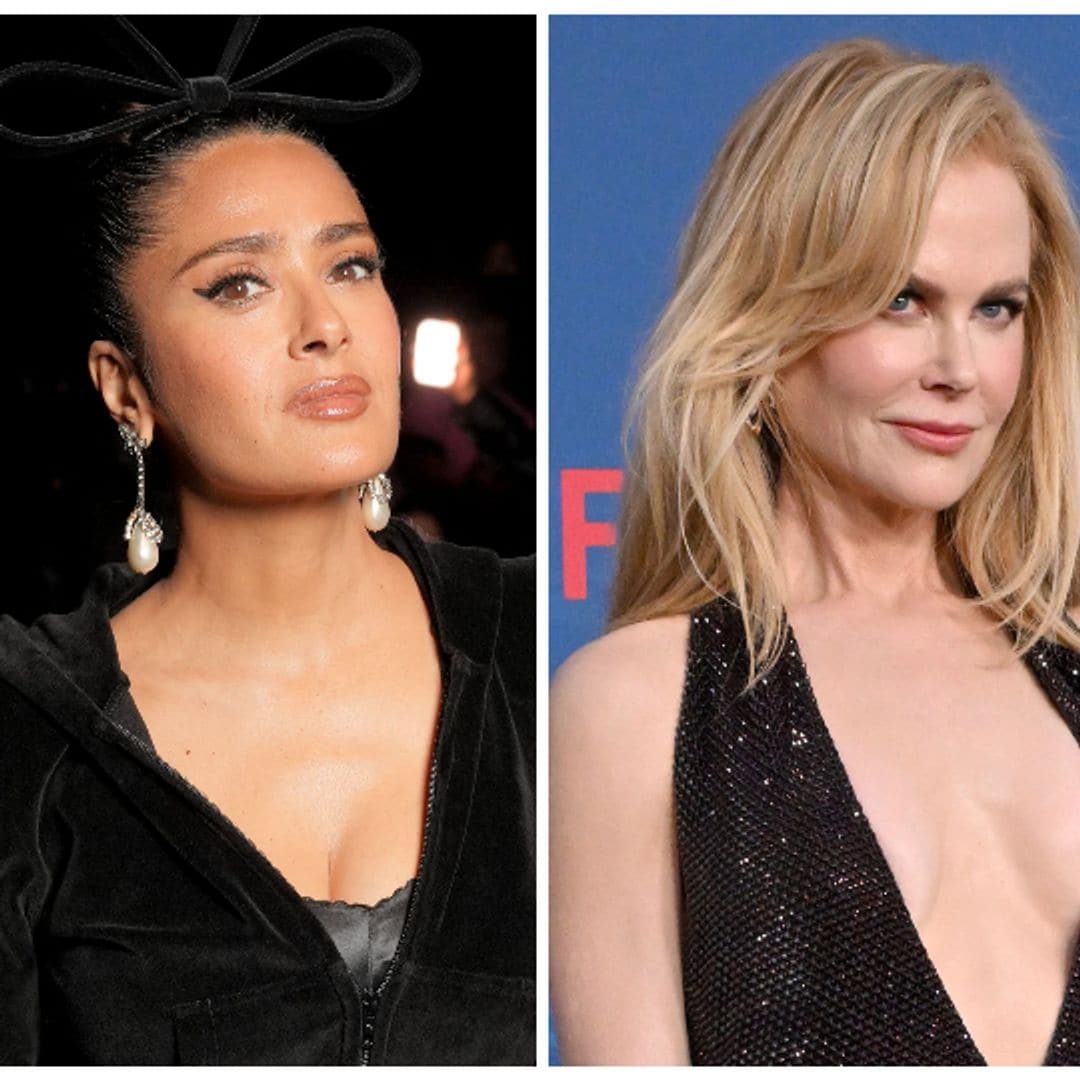 ¿Fue tan tenso como pareció? Esto fue lo que en realidad sucedió entre Salma Hayek y Nicole Kidman