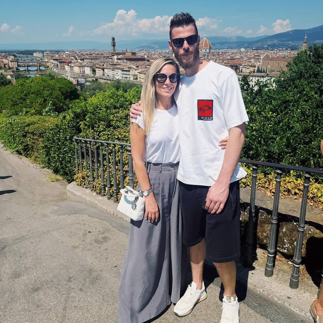 Así están siendo los primeros días de Edurne y David de Gea en Florencia