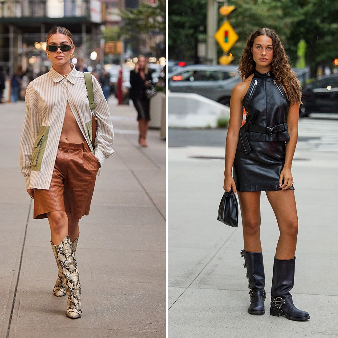 ‘Statement boots’: la tendencia más viral entre las invitadas a New York Fashion Week