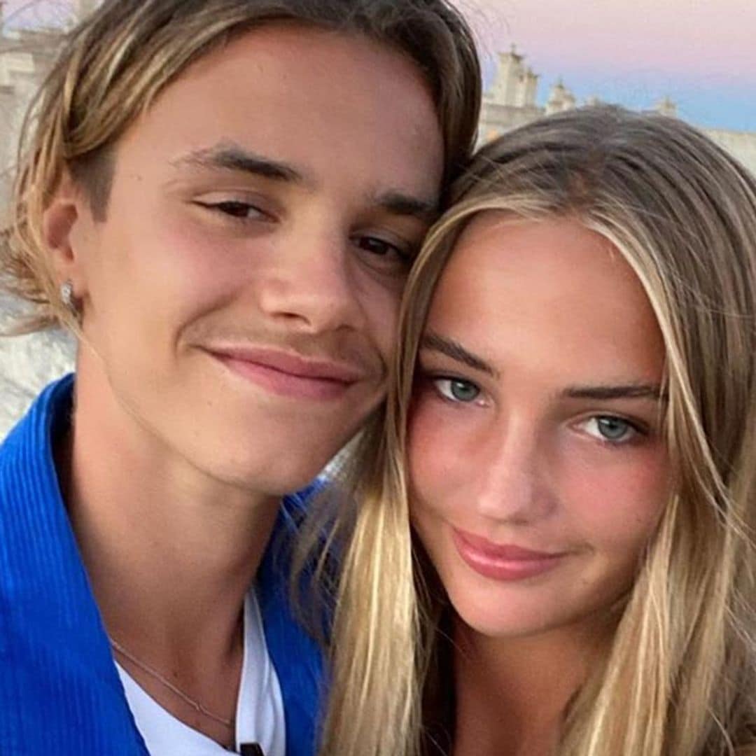 Romeo Beckham lleva a su novia a las vacaciones familiares