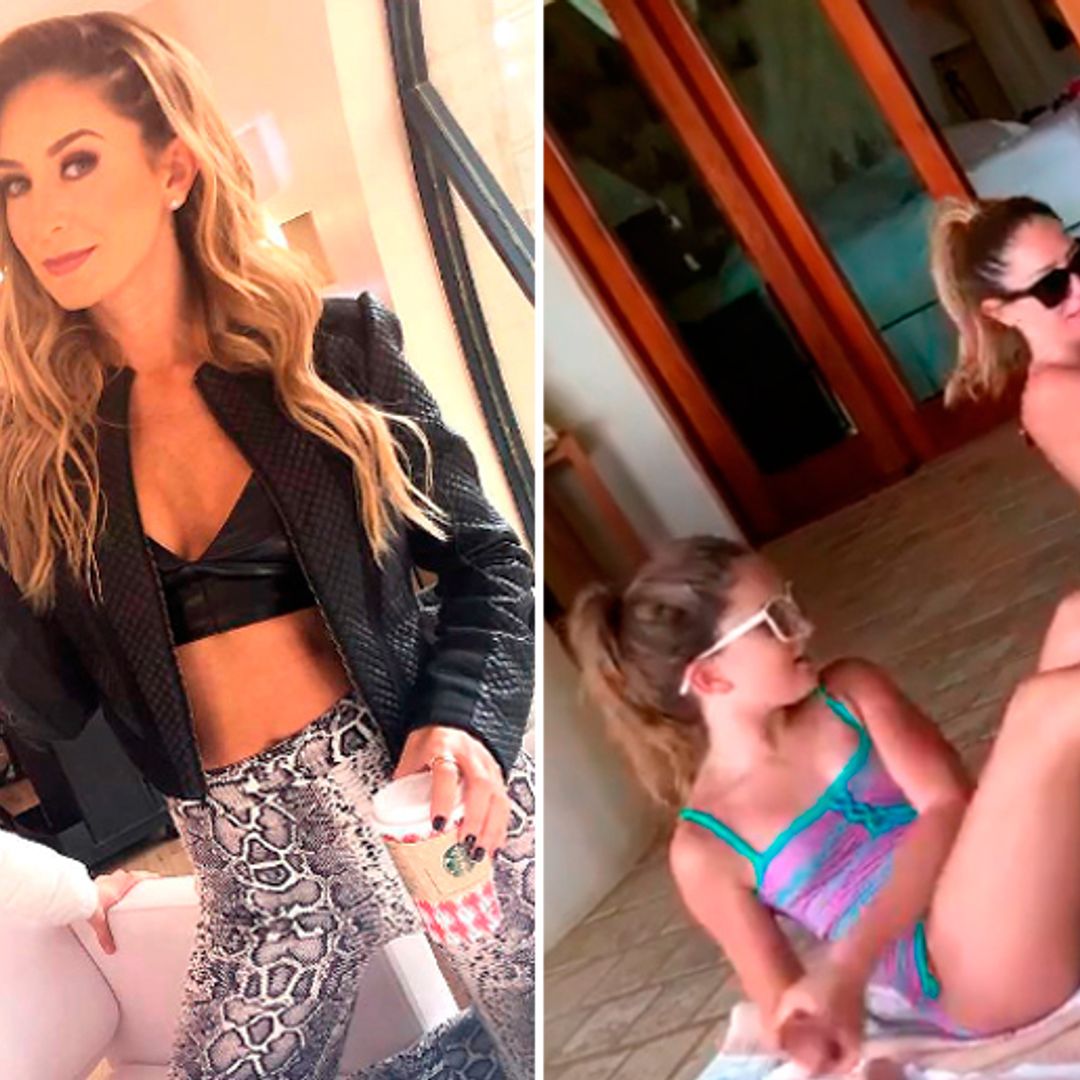 ¡Cero excusas! Geraldine Bazán y su hija marcan sus ‘abs’ durante sus vacaciones