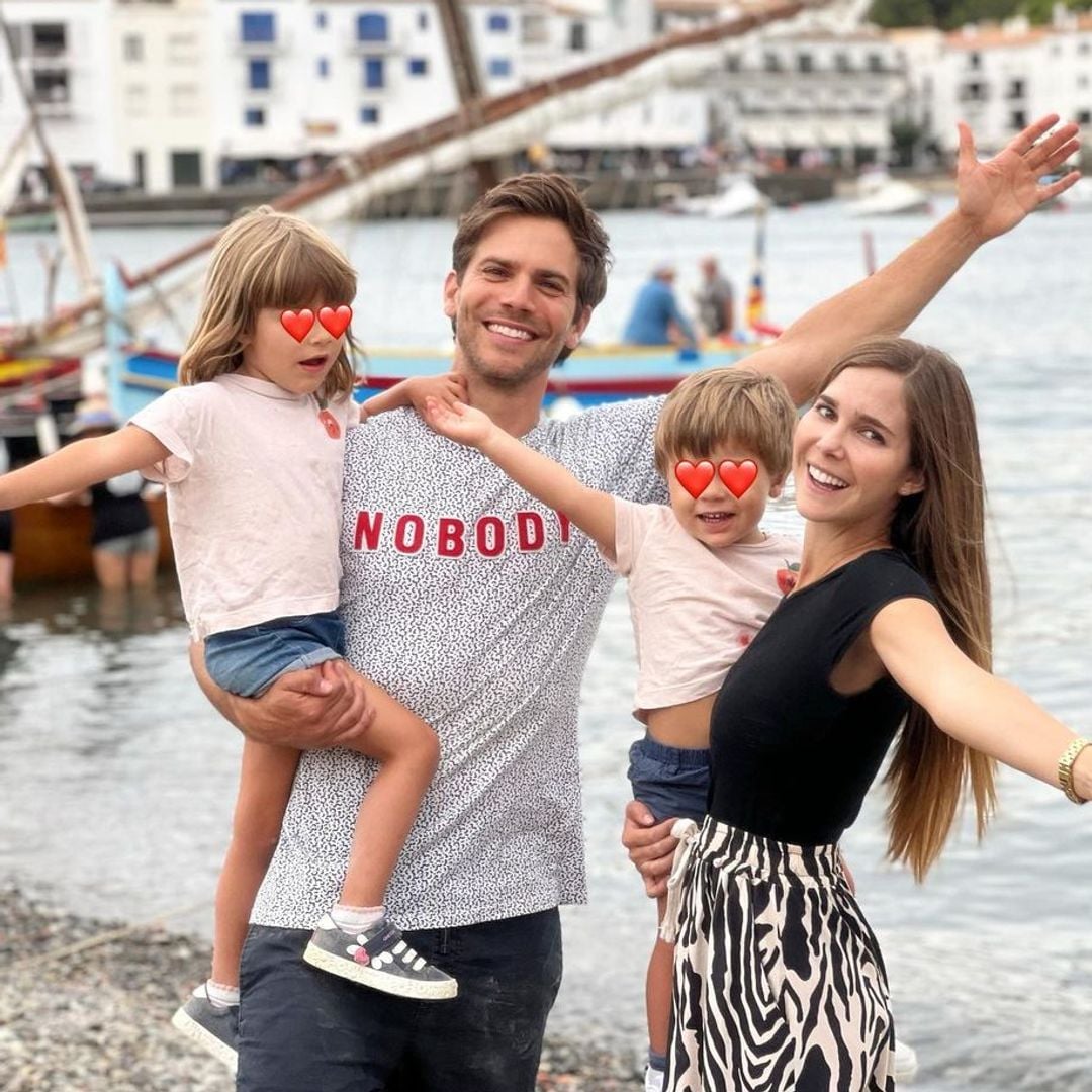 Así es la bonita familia de Natalia Sánchez y Marc Clotet