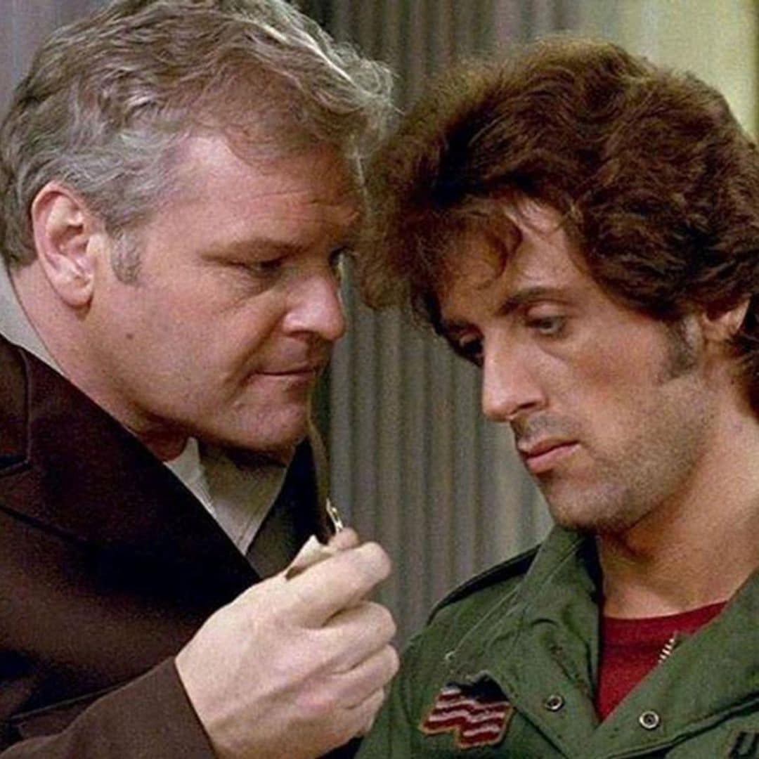 Emotiva despedida de Sylvester Stallone a Brian Dennehy, actor de 'Acorralado'