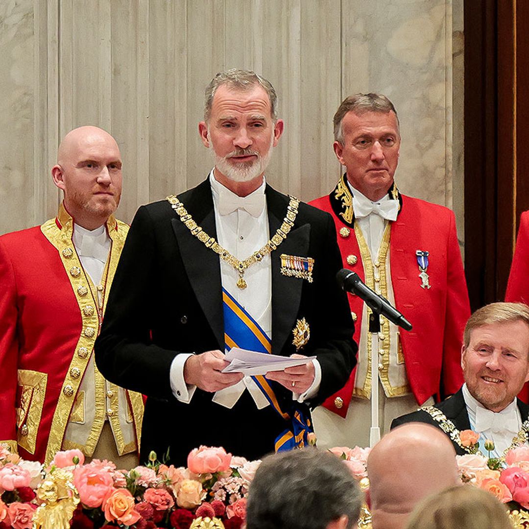 Estas son las palabras que el rey Felipe ha dedicado a las princesas Leonor y Amalia en su discurso de la cena de gala en Los Países Bajos