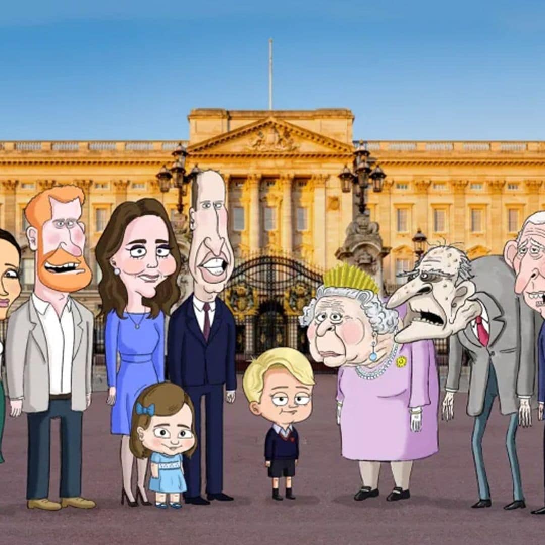 A la Familia Real británica le crecen las series: ahora es protagonista de unos dibujos animados