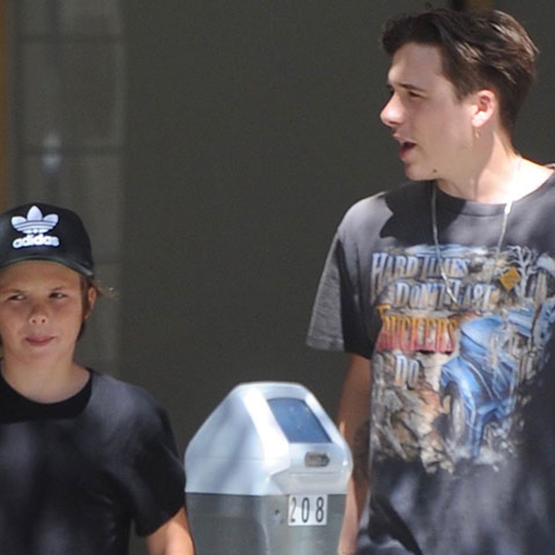 Brooklyn y Cruz Beckham, dos hermanos muy bien avenidos