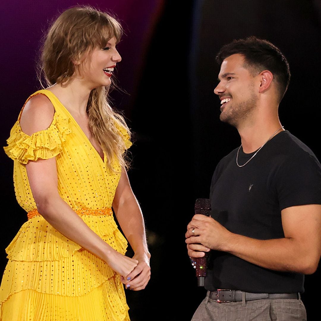 Taylor Swift y Taylor Lautner recrean su abrazo en el escenario 14 años después y sus fans enloquecen