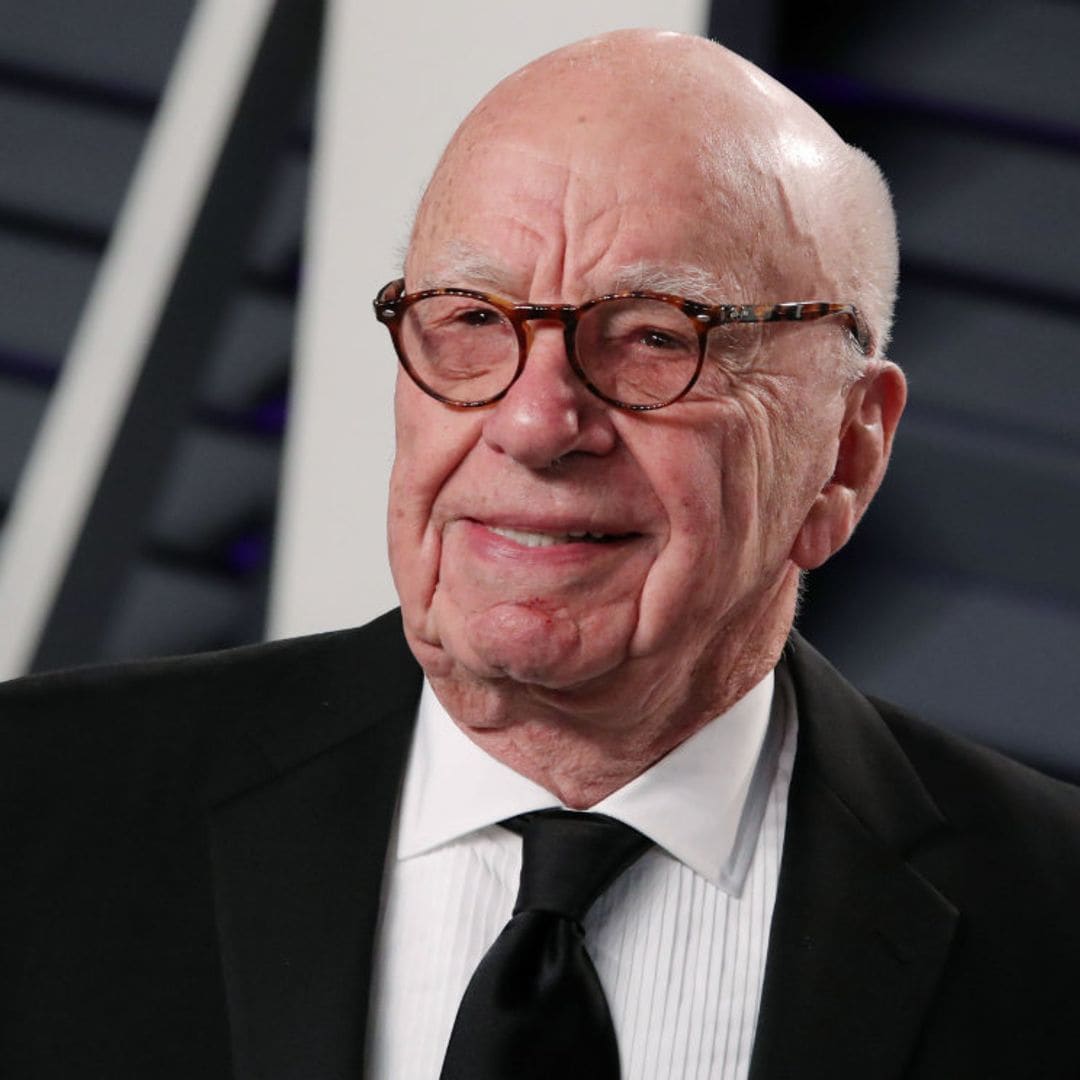 Todas las mujeres de la vida de Rupert Murdoch, con nuevo amor y recién jubilado