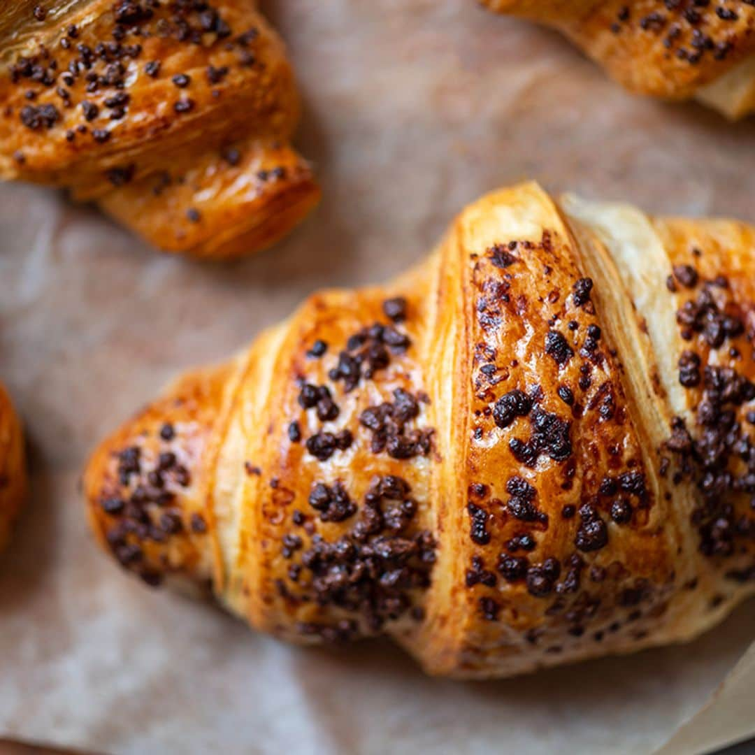 Cruasán de chocolate en 'airfryer'