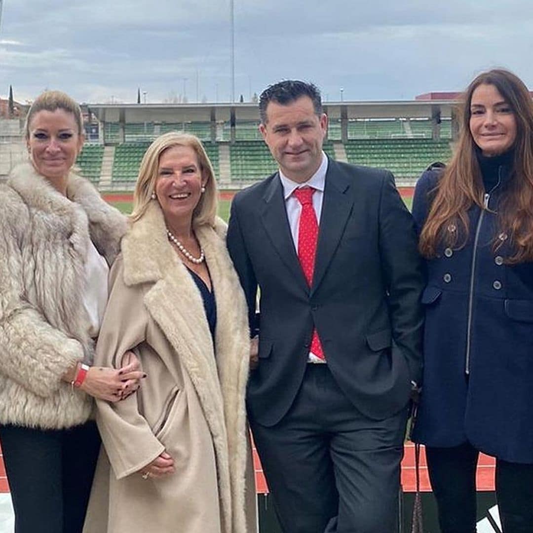 La familia de Lorenzo Sanz se reúne en un emotivo homenaje al expresidente del Real Madrid