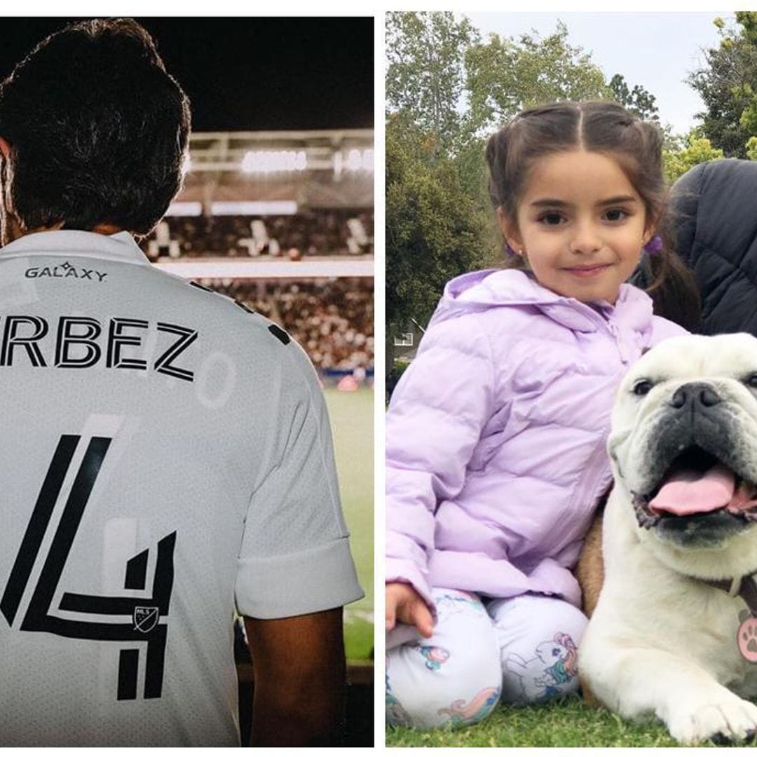 Eugenio Derbez y su hija Aitana, los más emocionados en el debut de 'Chicharito' en el Galaxy