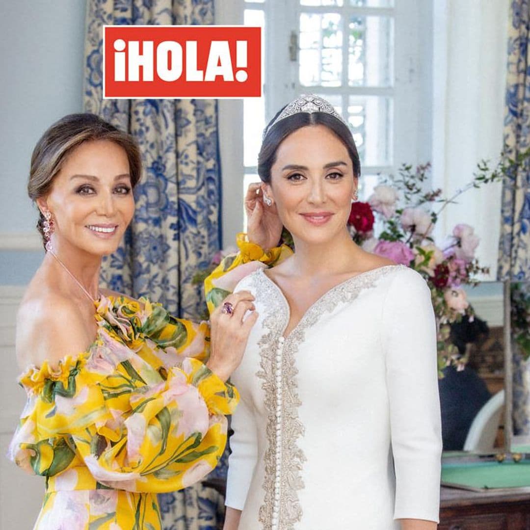 Isabel Preysler habla con ¡HOLA! tras la boda de su hija Tamara: ‘A Carlos le hubiera gustado mucho pasar este día con ella’