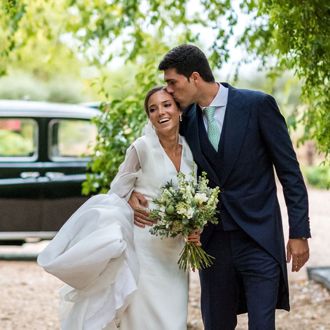 El vestido de novia desmontable con el que María homenajeó a su madre