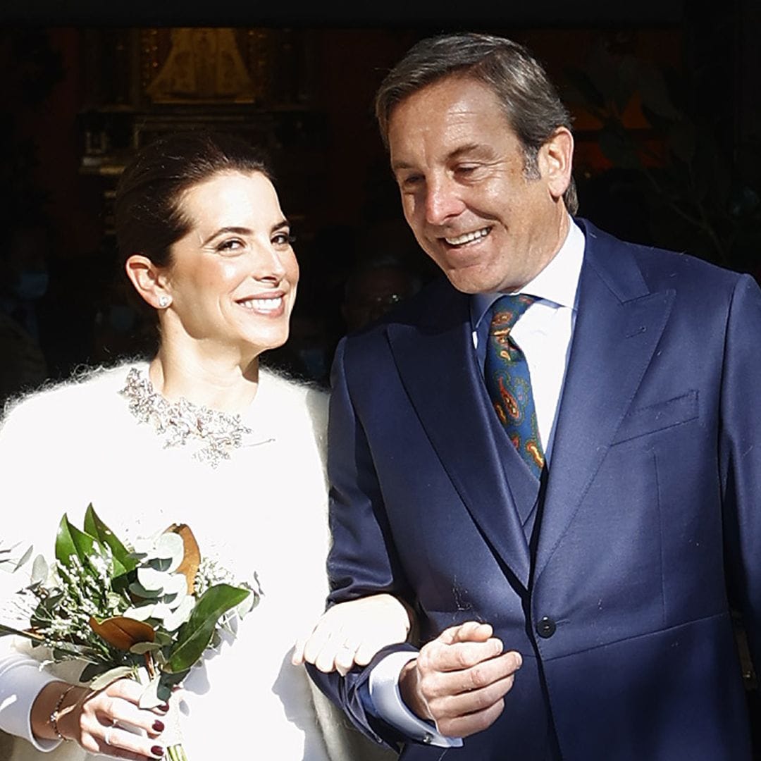 La romántica boda de Alejandra, hija de Rafael Ansón, con Ágatha Ruiz de la Prada y Juan Echanove entre los invitados