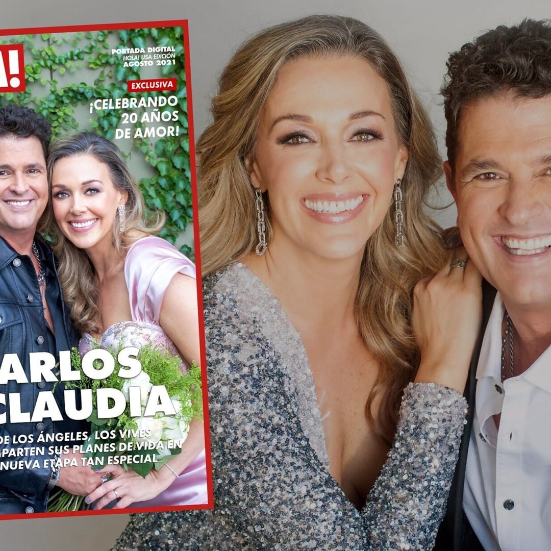 Exclusiva: Carlos Vives y su esposa, Claudia Elena Vásquez, celebran 20 años de amor