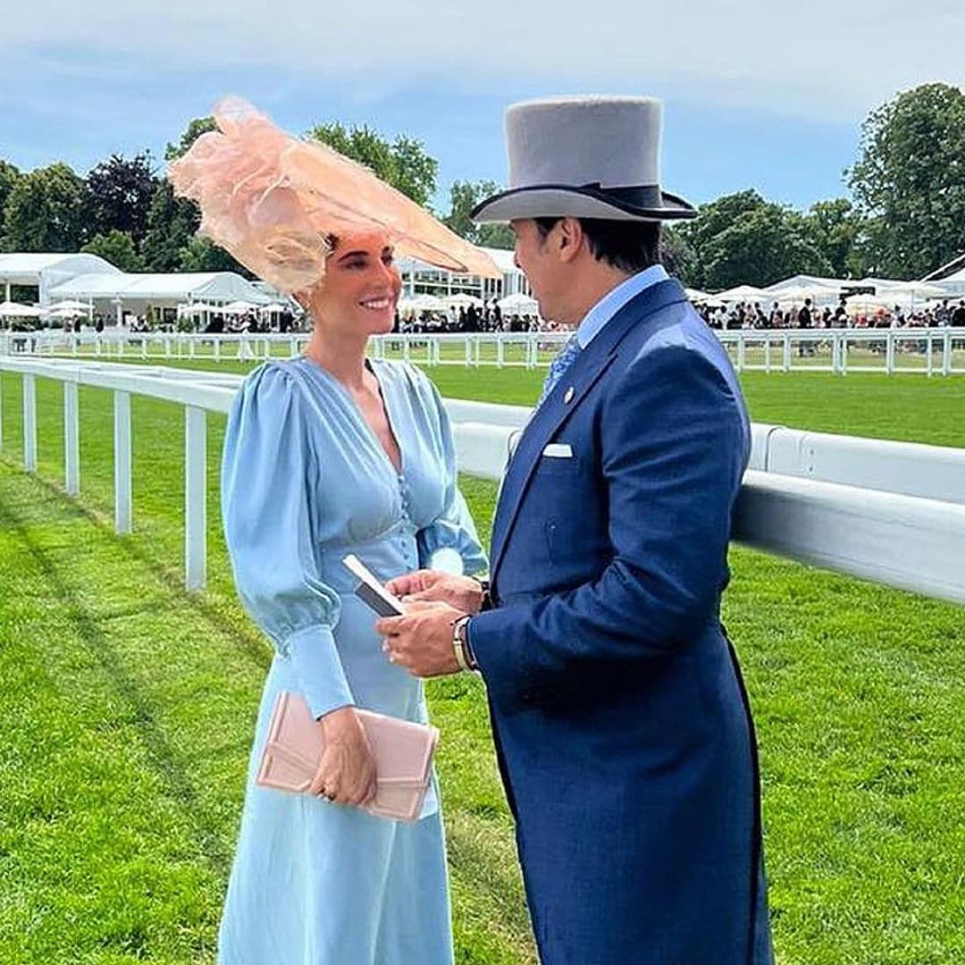 Francisco Rivera y Lourdes Montes se codean con la realeza británica en las glamurosas carreras de Ascot