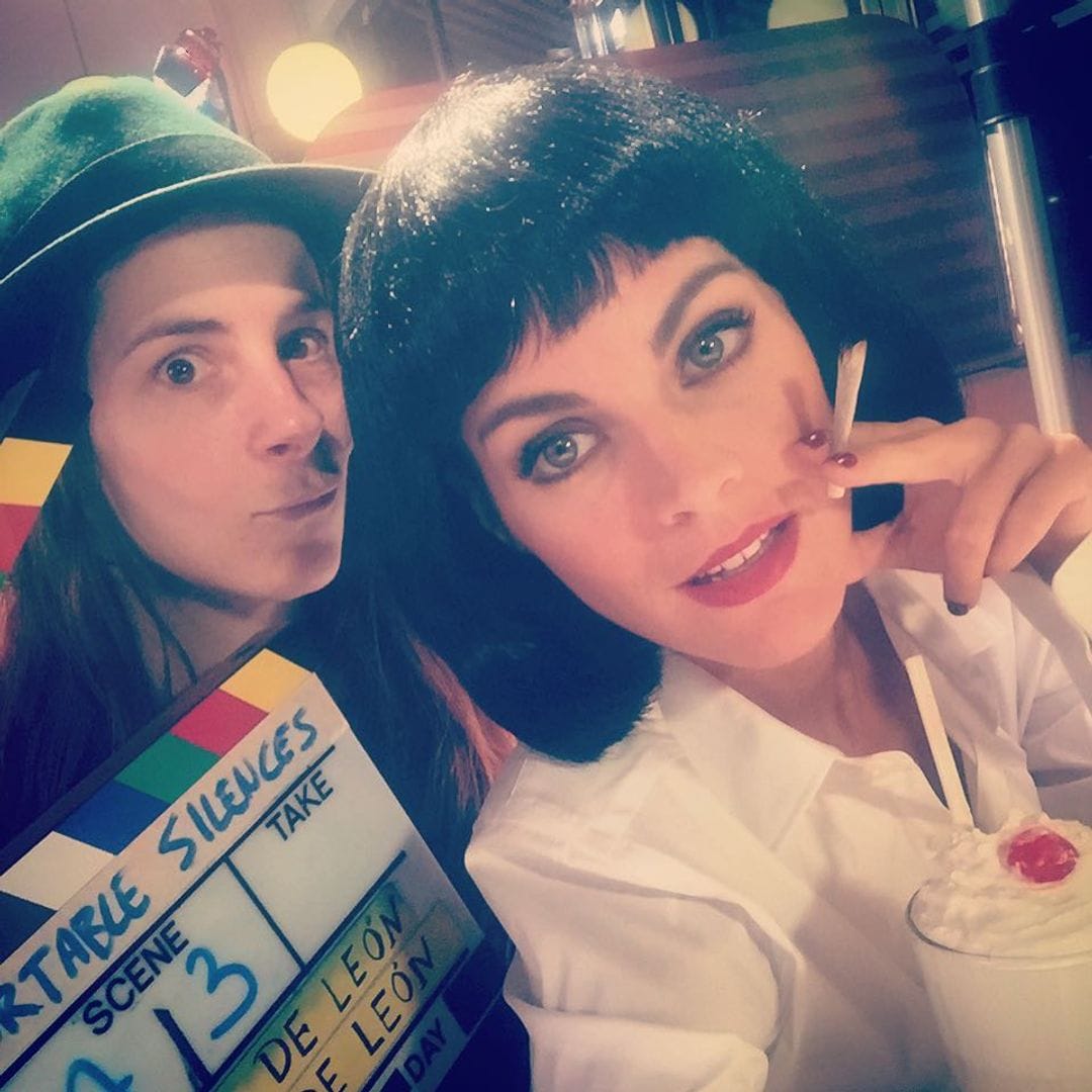 Amaia Salamanca como Mia Wallace en un corto de Inés de León