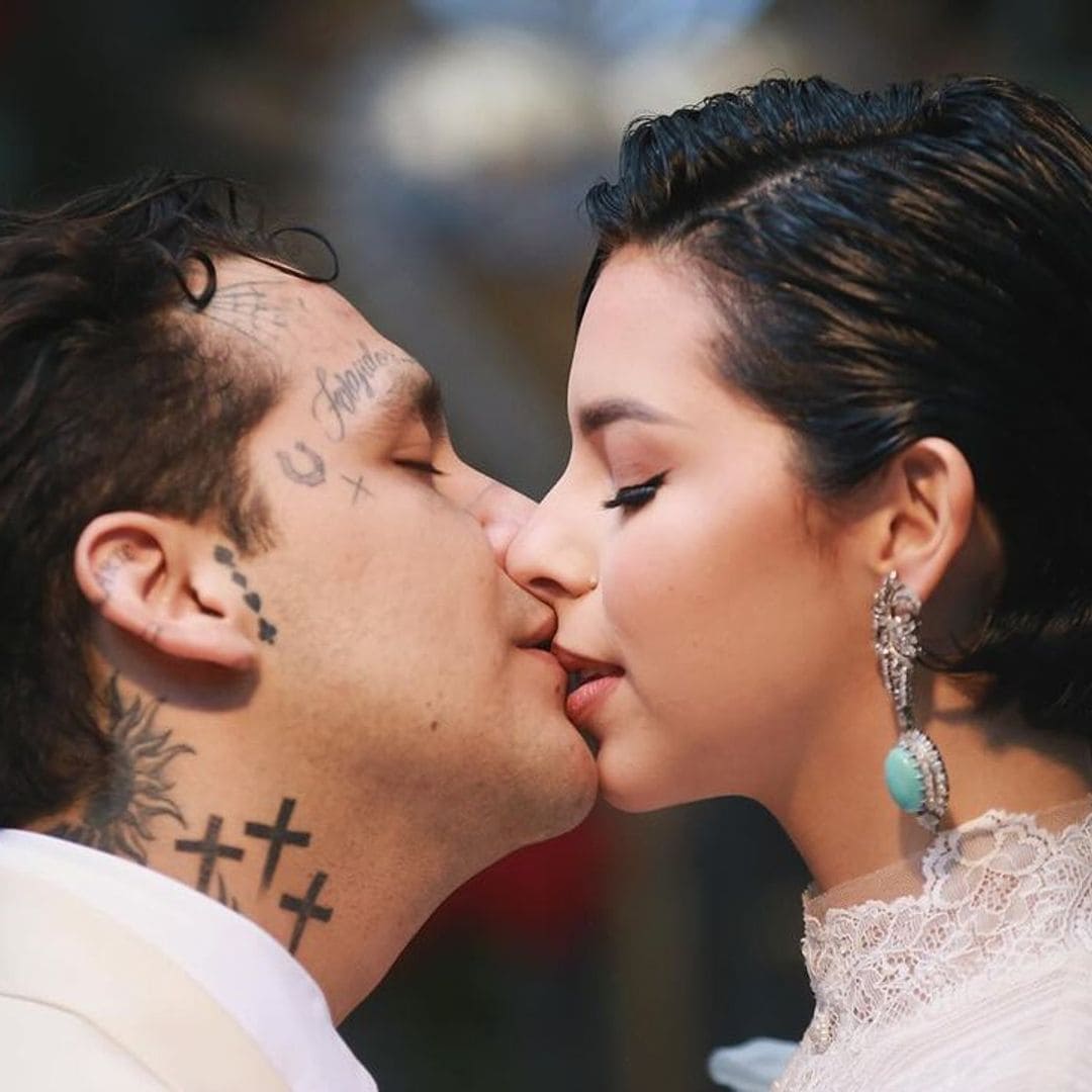 Con romántica dedicatoria, Ángela Aguilar celebra sus primeros dos meses de casada con Christian Nodal