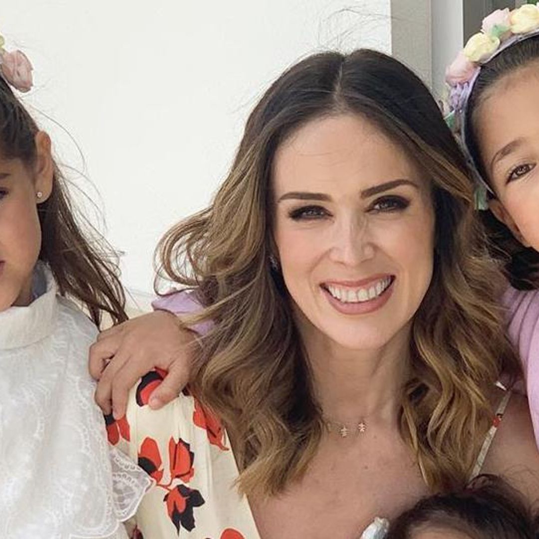 Jacky Bracamontes asegura que sus hijas ya sueñan con usar algún día sus vestidos