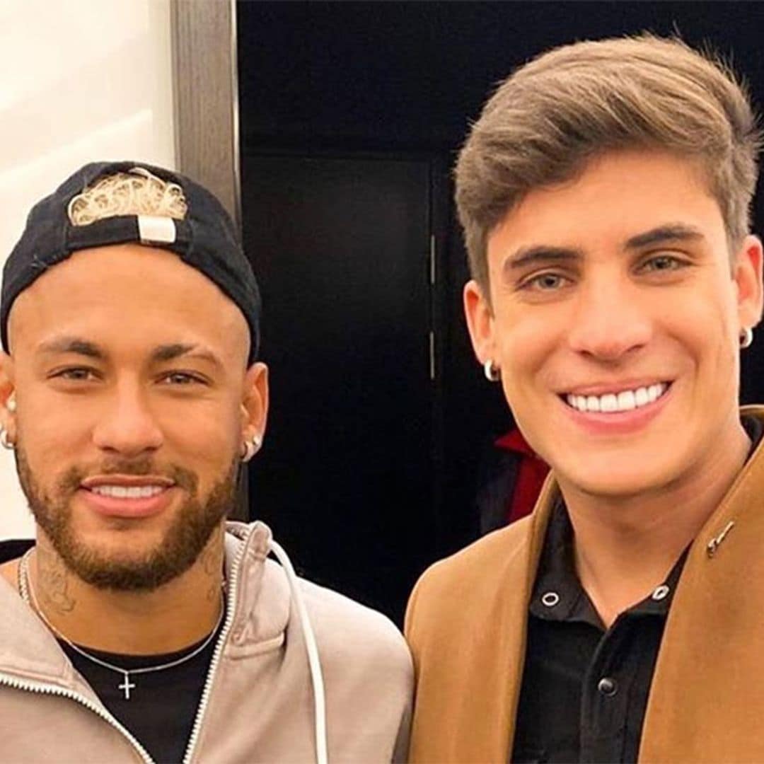 Neymar tiene un 'padrastro' seis años más joven que él y fan del Real Madrid