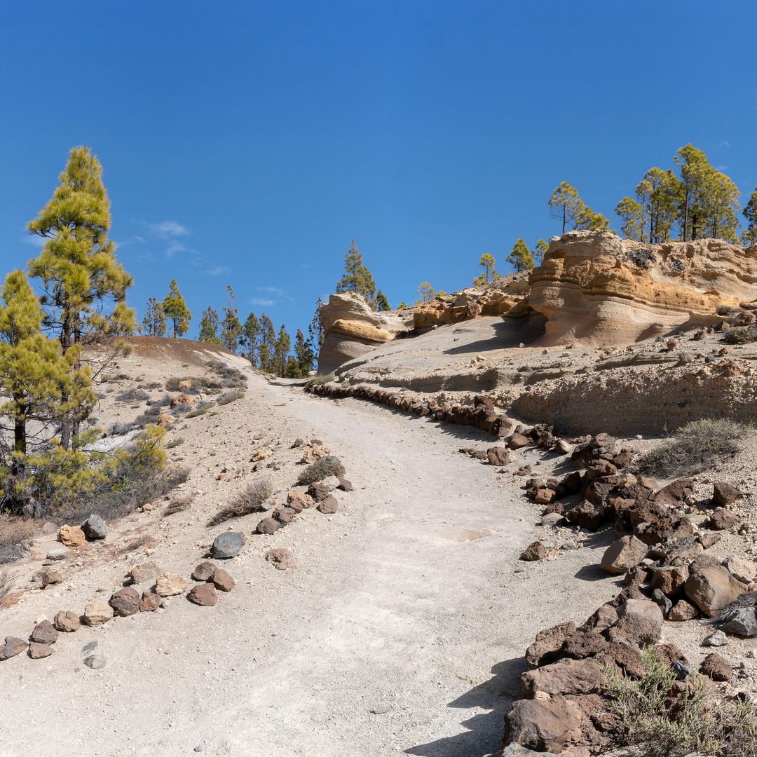 Paisaje Lunar en la isla de Tenerife