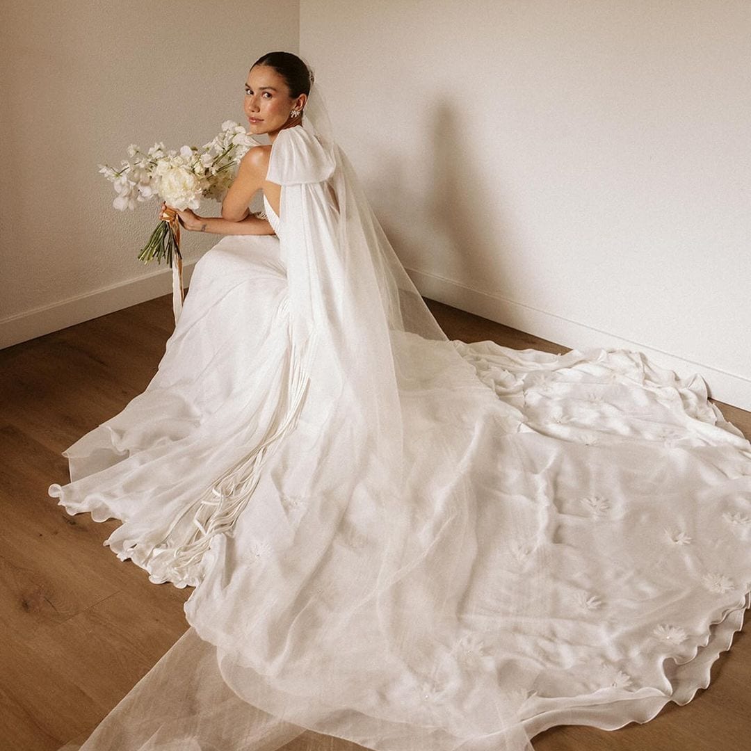 Los vestidos de novia de las 'infuencers' más bonitos creados por diseñadores españoles