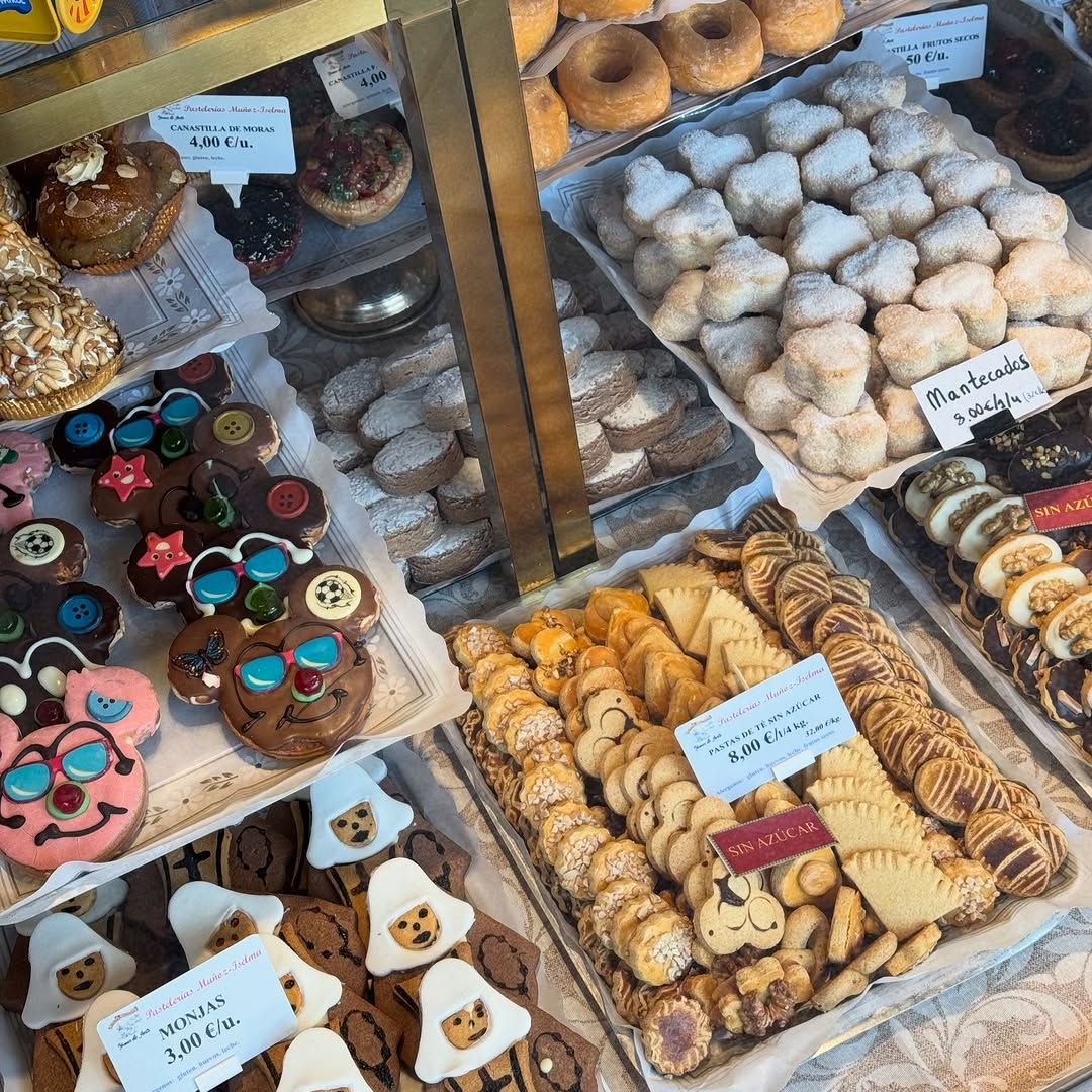 Dulces de la pastelería Iselma, Ávila