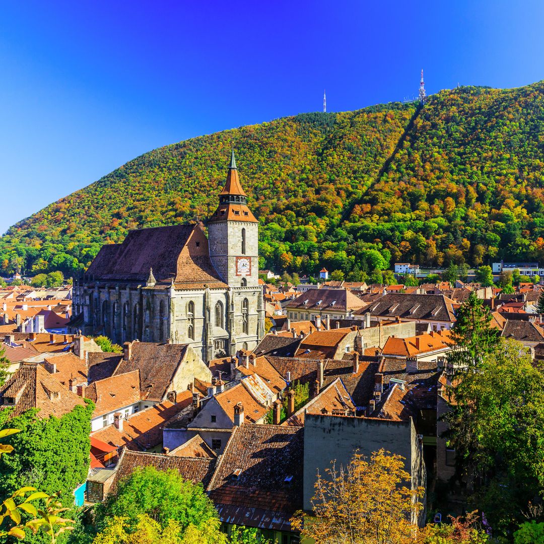 Brasov, ciudad de Transilvania en Rumanía