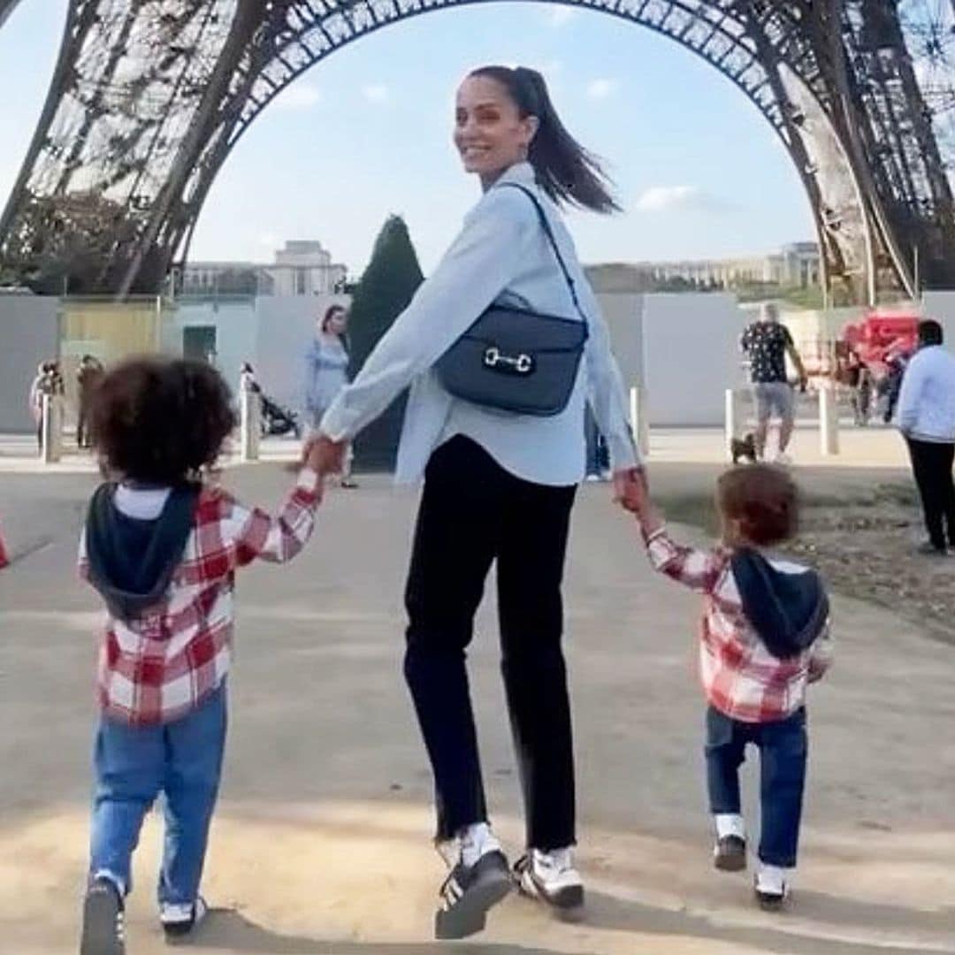 Hiba Abouk comparte sus mejores momentos con sus hijos y les dedica unas emotivas palabras