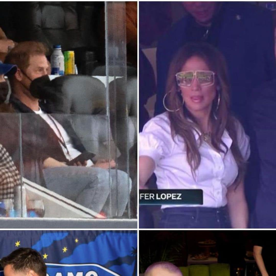 Desde JLo y Ben Affleck hasta el príncipe Harry... famosos en el Super Bowl LVI