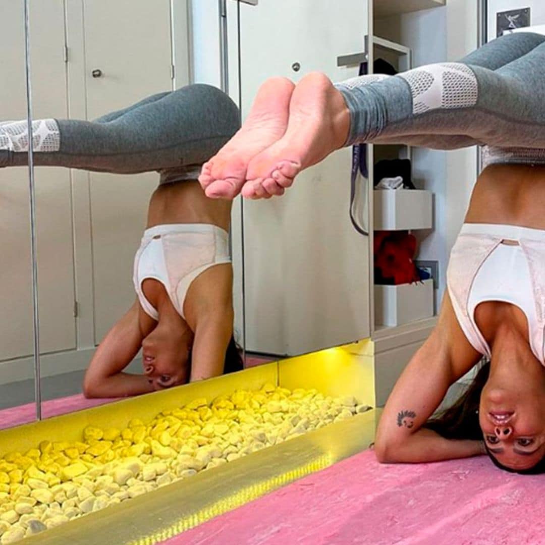 Cristina Pedroche comparte una clase de yoga ¡para todos los niveles!